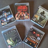 Blocco 5 giochi Playstation