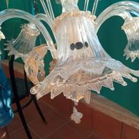 Lampadario vetro murano