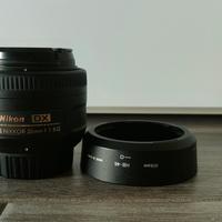 Obiettivo Nikon 35mm f/1.8G DX AF-S
