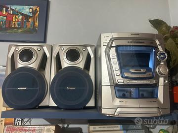 Stereo anni 2000 cd e cassette