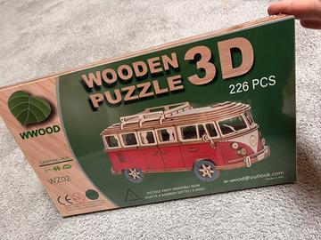 Puzzle 3D in legno NUOVO
