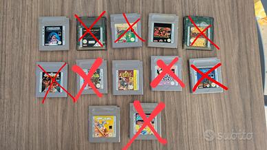 Cartucce Gameboy Classic