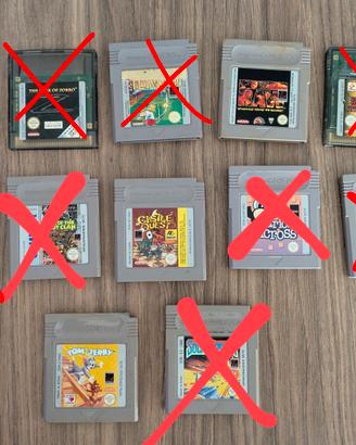 Cartucce Gameboy Classic