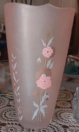 vaso in vetro decorato Decor