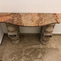 Consolle in marmo componibile