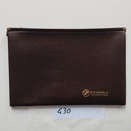 BORSA BORSELLO BMW PORTA DOCUMENTI AUTO MOTO EPOCA