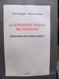 Gambetti Vezzosi repertorio prime edizioni