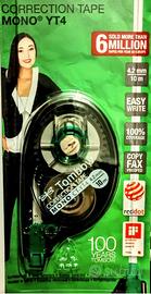 Correttore Tombow a nastro 4,2 mm x 10 mt 19 Pezzi