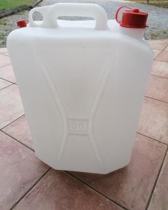 Tanica plastica rigida da 30 litri 