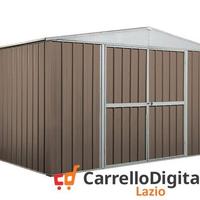 Box in lamiera di Acciaio 360x260cm 9mq tortora