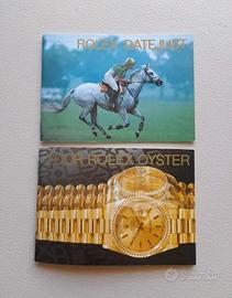 BOOKLET ROLEX DATE JUST 1995 ENG +YOUR OYSTER 