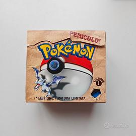 Pokemon Fossil 1 Prima Edizione Box Vuoto