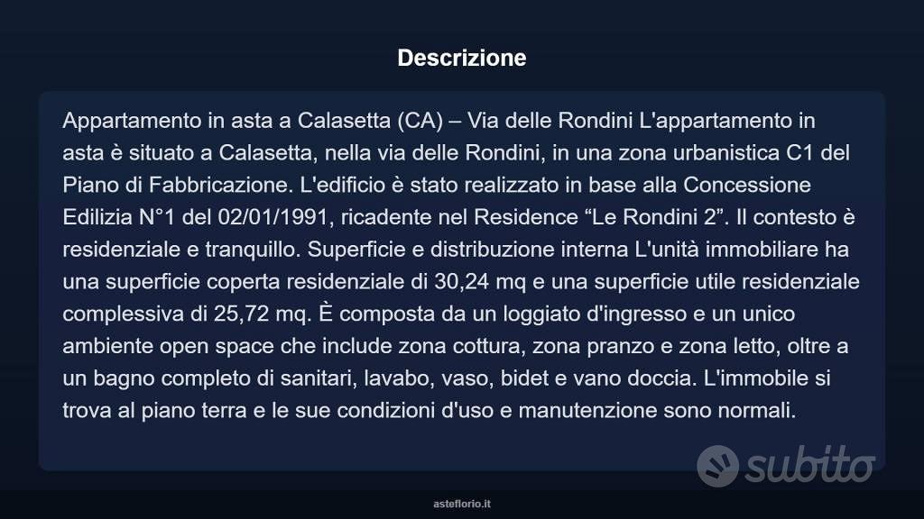 Appartamento – Câdesédda/Calasetta, Sulcis Iglesiente - Altro