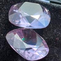 coppia di Alessandrite 18.35 cti Color Change