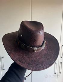 Cappello Cowboy Vintage brown Texas Toro Ibiza