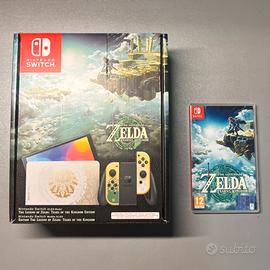 Nintendo switch oled zelda edition + Zelda Totk
