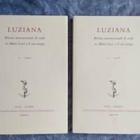 Luziana nr. 1-2 Rivista Internazionale Mario Luzi