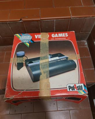 Consolle videogioco Polistil anni 70