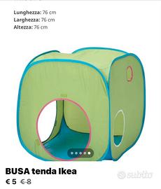 Busa Ikea, tenda gioco