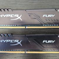 RAM HyperX Fury kit 16Gb DDR4