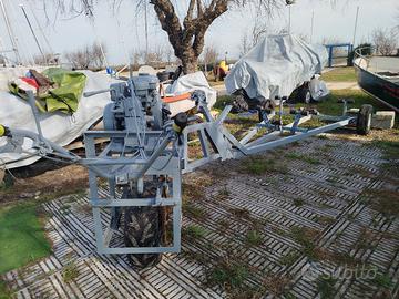 Carrello motorizzato alaggio barca