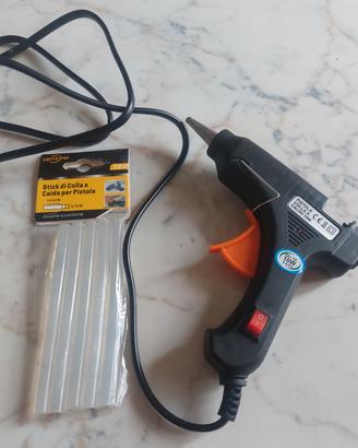 Incollatrice Colla a Caldo 10W + 5 Ricariche Stick