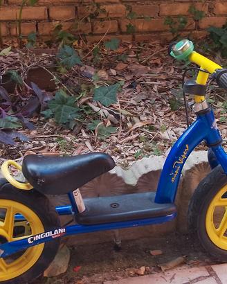 bici da bambino senza pedali mini viper 