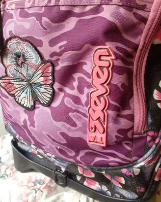 Seven Trolley Scuola Flying. Dreams 2 in 1 Zaino c