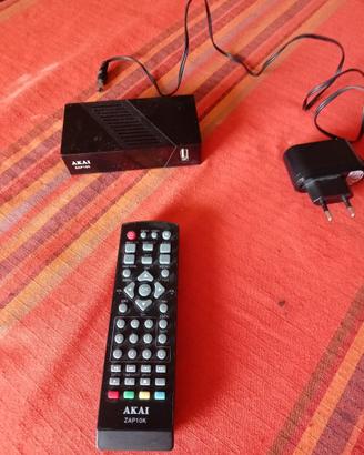 Decoder   Digitale Terrestre Akai    ZAP10K  - DVB
