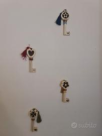 egan serie chiavi x 4 pezzi collezione