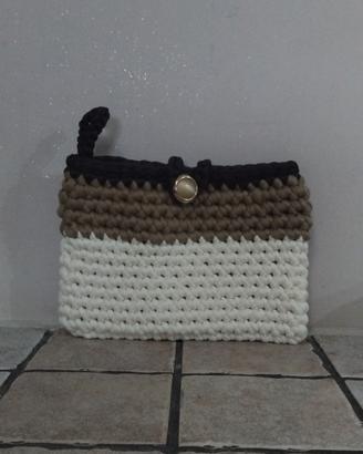 Pochette Tricolor Fatta A Mano