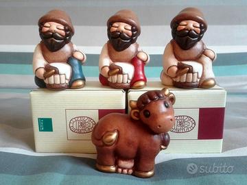 Mungitore e Mucca Presepe Thun