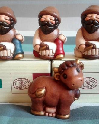 Mungitore e Mucca Presepe Thun