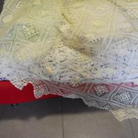 COPRILETTO MATRIMONIALE AD UNCINETTO