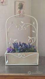 porta fiori shabby
