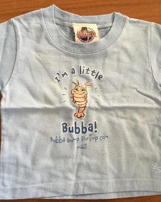 T-shirt bubba gump 6 mesi