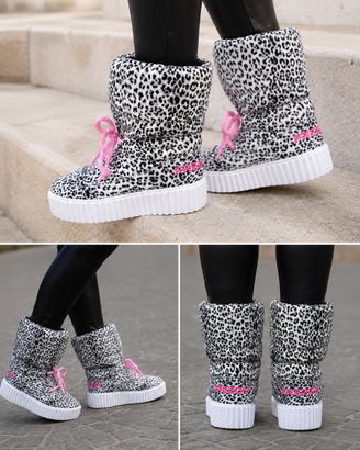Stivali Freddy Puff Boot Leopardati – Tg. 40