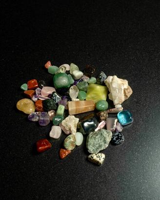 Lotto Pietre Dure, Cristalli e Minerali Burattati