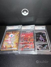 Pokemon 151 Set completo mew mewtwo Grading 10