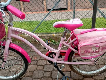bicicletta di hello kitty