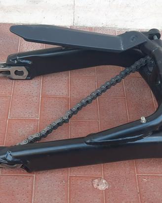 forcellone Ducati Scrambler 400 Sixty 2 con catena