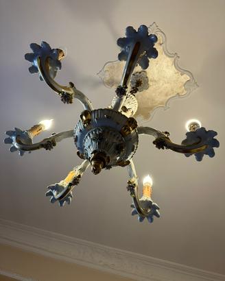 Lampadari Capodimonte con Angeli