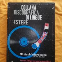 Corso 10 vinili lingua francese anni '60