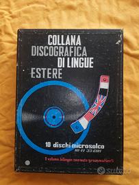 Corso 10 vinili lingua francese anni '60