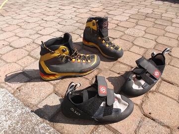 Scarponi Sportiva e scarpette arrampicata 5.10