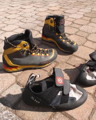 Scarponi Sportiva e scarpette arrampicata 5.10