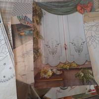 riviste moda ricamo con calchi