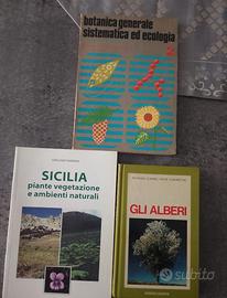 Lotto libri di Botanica 