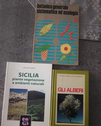 Lotto libri di Botanica 