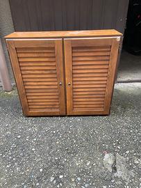 Mobiletto armadio in legno